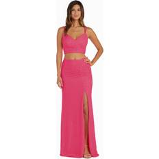 Elastane/Lycra/Spandex - Evening Gowns Dresses Morgan 2pc Sequin Bodycon Dress