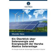 Bücher Ein Überblick über Solarenergie und Energieaudit der Harsha Abakus Solaranlage