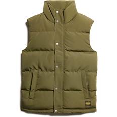 Superdry Väst utan huva Everest Casual Hållbar - Grön