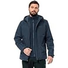 Jack Wolfskin Herren, Jacke, Taubenberg 3In1 Jkt (4XL) Blau