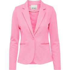 Rosa Blazer Ichi Sweatblazer Damen Baumwolle, pink