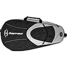 Tennis Harrow 6-Racquet Bag Black Silver