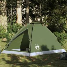 VidaXL Telt vidaXL 2-Personers Campingtelt Vandtæt Kuppel Olivengrøn