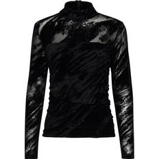 XS Blusar Gestuz Flikkagz ls Blouse - Black