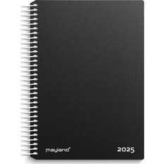 Mayland Daily Calendar PP Plastic 2025 Black