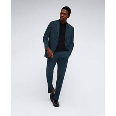 Green - Men Suits Techni-Cole Slim-Fit Stretch Suit - Dark Green