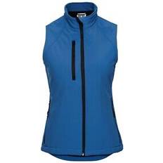 Elastaan/Lycra/Spandex - Vrouw Vesten Softshell Gilet - Franse Marine/Navy