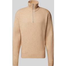 Jack & Jones Ollie Knit Half Zip Humus