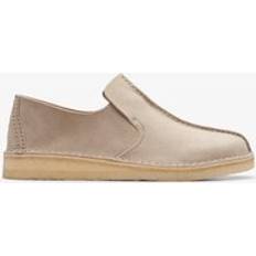 Clarks Beige Low Shoes Clarks Desert Mosier Loafer - Beige