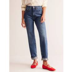 Boden High Rise Straight Leg Jeans