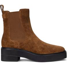 Polo Ralph Lauren Boots Polo Ralph Lauren Adrianna Suede Chelsea Boots - Tan