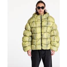 Karl Kani Sport Patch Square Quilted Puffer Jacket - Lime Green