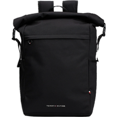 Tommy Hilfiger Element Roll Top Backpack - Black