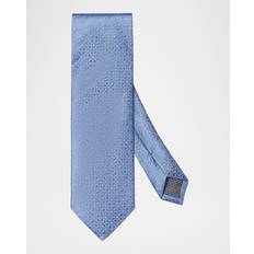 Ties Eton Floral Silk Tie - LT BLUE