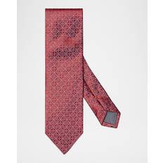 Ties Eton Floral Silk Tie - Med Red