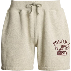 Ralph Lauren Men Shorts Ralph Lauren 6 Inch Logo Fleece Short - Light Heather