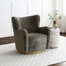 Metal Armchairs Dunelm Chenille Swivel Olive Armchair