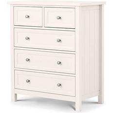 Julian Bowen 3+2 Surf White Chest of Drawer 84x94cm