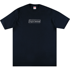 KAWS Chalk Logo Tee - Navy