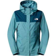 Vaatteet The North Face Women's Antora Jacket - Algae Blue/Midnight Petrol