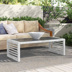 Metal Outdoor Coffee Tables Joss & Main Lancaster Powder-Coated Aluminum Outdoor Coffee Table 17.25 H x 26.0 W x 26.0 D