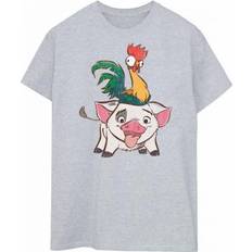 Disney Moana Hei Hei And Pua Cotton Boyfriend T-Shirt