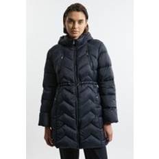 Padded Coats Karen Millen Tall Lightweight Packable Coat - Navy