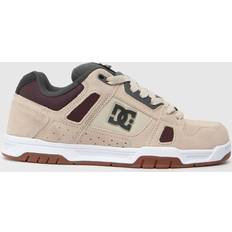 DC Stag Trainers - Beige Multi