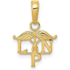 Bagatela LPN Symbol Pendant - 14K Yellow Gold