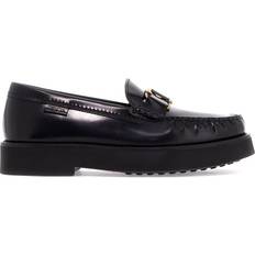 Tod's Low Shoes Tod's T Timeless Leather Loafers - Black