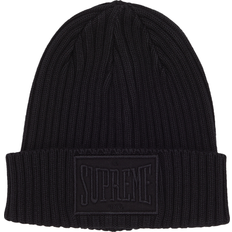 Supreme Hombre Accesorios Supreme Supreme Overdyed Patch Beanie - Black