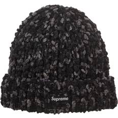 Supreme Hombre Accesorios Supreme Supreme Chenille Beanie - Black