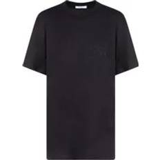 Max Mara Kläder Max Mara Embroidered Logo T-Shirt - Black