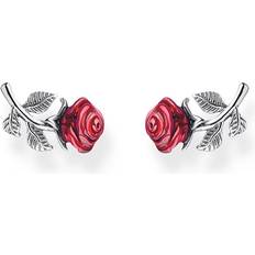 Thomas Sabo Röd Örhängen Thomas Sabo Örhängen Röda Rosor