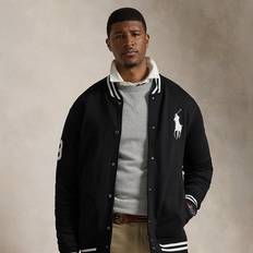 Outerwear Polo Ralph Lauren Big Pony Fleece Baseball Jacket - Black