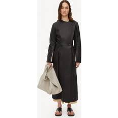 Men Coats on sale By Malene Birger Sirrena Leather Coat - Black