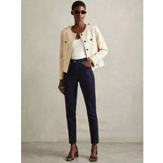 Reiss Jeans Reiss Hattie High Rise Skinny Jeans - Dark Blue