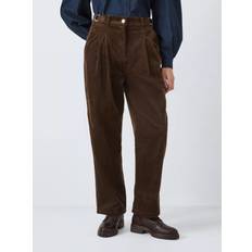 Barbour Brown Trousers & Shorts Barbour Julianne Cotton Corduroy Trousers - Dark Chocolate