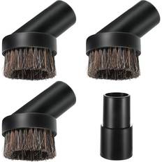 Melitt Horse Hair Round Dust Brush 1-1/4 to 1-3/8 Inch Hose Adapter