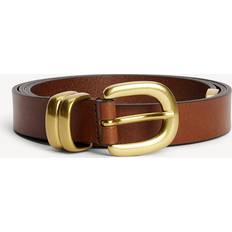 Accessoarer By Malene Birger Zoilo Leather Belt - Dark Brown