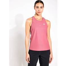 Reflexer Linnen adidas Own The Run Tank Top - Röd