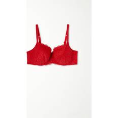 Sujetadores Tezenis Sujetador Balconette de Encaje Reciclado Prague Full Cover - Rojo