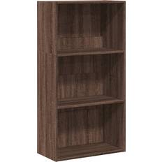 vidaXL 857905 Brown Oak Book Shelf 114cm