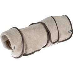 Hundbadrock Tiaki Hundbadrock Snuggle Rygglängd 70 cm Beige