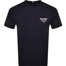 Tommy Hilfiger Uomo Abbigliamento Tommy Hilfiger Global Stripe T-Shirt - Navy/Weiß