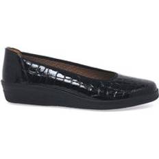 Gabor Women Heels & Pumps Gabor Piquet Wide Fit Pumps - Black