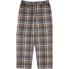 Supreme Jeans Supreme Double Knee Baggy Jean - Black Plaid