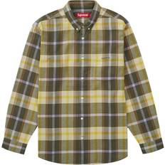 Supreme Men Shirts Supreme Supreme Plaid Flannel Shirt - Green