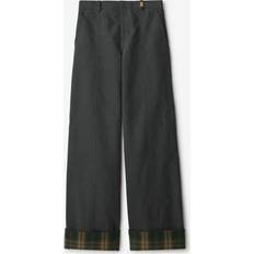 Burberry Women Trousers Burberry Cotton Nylon Trousers - Cinder