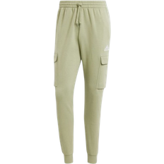 Adidas Essentials Fleece Regular Tapered Cargo Joggers - Tent Green